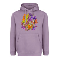 Lavender halloween patch Heavyweight Hoodie - BundleAndBundleShop