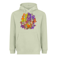 Matcha halloween patch Heavyweight Hoodie - BundleAndBundleShop