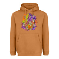 Meerkat halloween patch Heavyweight Hoodie - BundleAndBundleShop