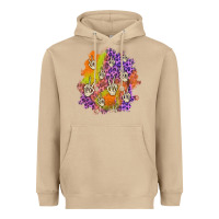 Mushroom halloween patch Heavyweight Hoodie - BundleAndBundleShop