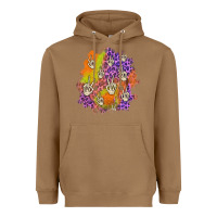 Toasted Coconut halloween patch Heavyweight Hoodie - BundleAndBundleShop