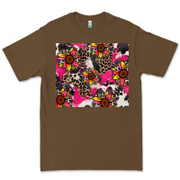 Cacao sunflower cowhide Premium Tee - Zillion Design Studio
