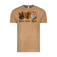Vintage Camel peace love tigers head Vintage Tee - JahusDesignShop
