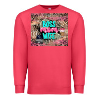 Cardinal boss mom wife Premium Sweatshirt - LillyAllenDesigns