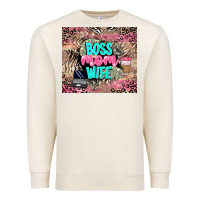 Sandshell boss mom wife Premium Sweatshirt - LillyAllenDesigns