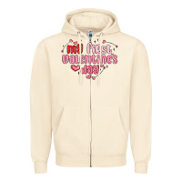 Sandshell my first valentines day Zipper Hoodie - MaliasSmallBusiness