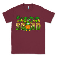 Burgundy shenanigans squad gnomes shamrock gold leopard glitter Classic Tee - Artiststas