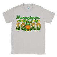 Moon Dust shenanigans squad gnomes shamrock gold leopard glitter Classic Tee - Artiststas