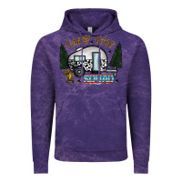 Cloud Purple camp fire squad Vintage Hoodie - CowhideDigitalArt