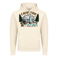 Vintage Artic camp fire squad Vintage Hoodie - CowhideDigitalArt