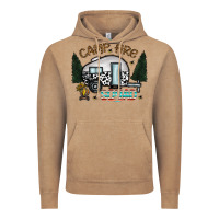Vintage Coffee camp fire squad Vintage Hoodie - CowhideDigitalArt