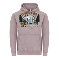 Vintage Zinc camp fire squad Vintage Hoodie - CowhideDigitalArt