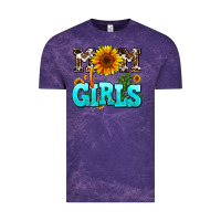 Cloud Purple mom of girls Vintage Tee - AdoDesignShop