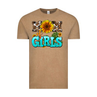 Vintage Coffee mom of girls Vintage Tee - AdoDesignShop