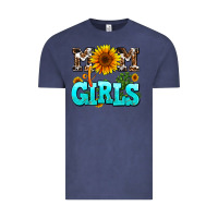 Vintage Denim mom of girls Vintage Tee - AdoDesignShop