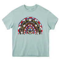 Arona usa camouflage rainbow Heavy Core Tee - Artiststas