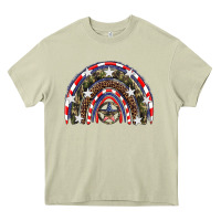 Mossy usa camouflage rainbow Heavy Core Tee - Artiststas