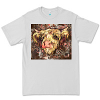 Dove Grey leopard cow Premium Tee - Zillion Design Studio