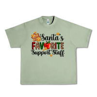 Oil Green santa's favorite  sport staff Urban Heavy Tee - AdoDesignShop