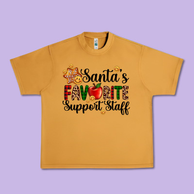 Santa's Favorite  Sport Staff Urban Heavy Tee Designed By Adodesignshop