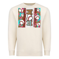 Sandshell baseball mom Premium Sweatshirt - LillyAllenDesigns