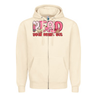 Sandshell read your heart out Zipper Hoodie - MaliasSmallBusiness
