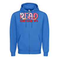 True Royal read your heart out Zipper Hoodie - MaliasSmallBusiness