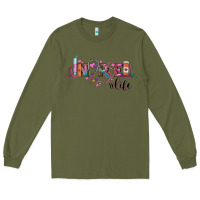 Army Green nurse life Long Sleeve Tee - BarkalooDesign