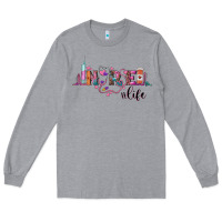 Heather Grey nurse life Long Sleeve Tee - BarkalooDesign