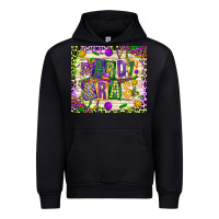 Black mardi gras Urban Hoodie - CowGirlArtShop