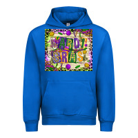 Cobalt mardi gras Urban Hoodie - CowGirlArtShop