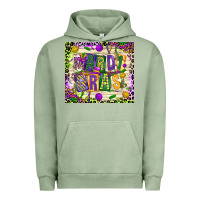Pigment Oil Green mardi gras Urban Hoodie - CowGirlArtShop
