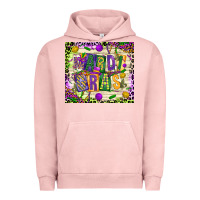 Pigment Salmon mardi gras Urban Hoodie - CowGirlArtShop