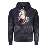 Cloud Black cute unicorn Vintage Hoodie - FaDigitalArtStudio