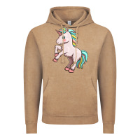 Vintage Coffee cute unicorn Vintage Hoodie - FaDigitalArtStudio