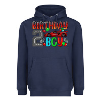 Navy birthday boy 2 Heavyweight Hoodie - BundleAndBundleShop