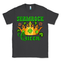 Smoke shamrock queen crown leopard glitter Classic Tee - Artiststas