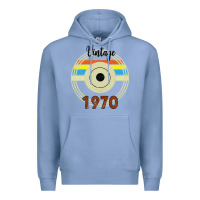 Colony Blue vintage 1970 Premium Hoodie - Bettercallsaul