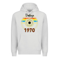 Dove Grey vintage 1970 Premium Hoodie - Bettercallsaul