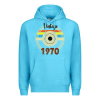 Ocean Blue vintage 1970 Premium Hoodie - Bettercallsaul