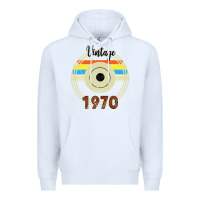 White vintage 1970 Premium Hoodie - Bettercallsaul