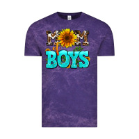 Cloud Purple mom of boys Vintage Tee - AdoDesignShop
