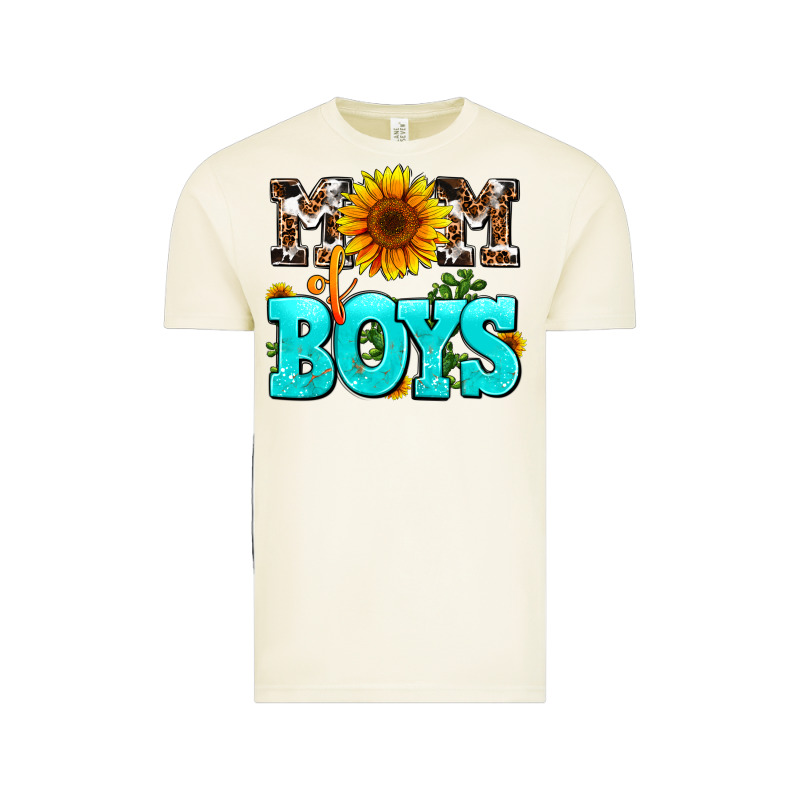 Mom Of Boys Vintage Tee by AdoDesignShop | Teevron