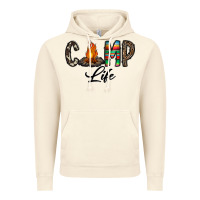Vintage Artic camp life Vintage Hoodie - CowhideDigitalArt