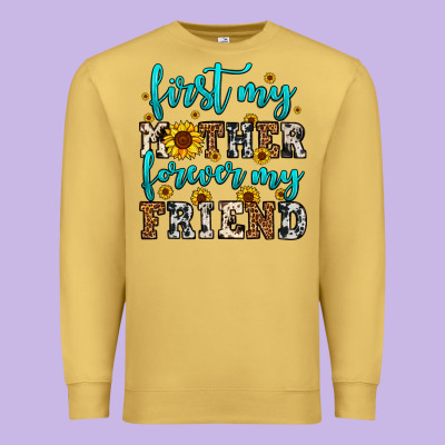 Name Mother And Friend Tribute Design Premium Sweatshirt Designed By Lillyallendesigns