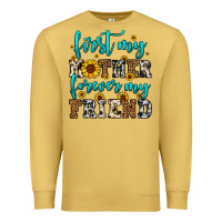 Antique Gold name mother and friend tribute design Premium Sweatshirt - LillyAllenDesigns