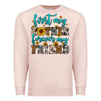 Pale Pink name mother and friend tribute design Premium Sweatshirt - LillyAllenDesigns