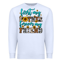White name mother and friend tribute design Premium Sweatshirt - LillyAllenDesigns