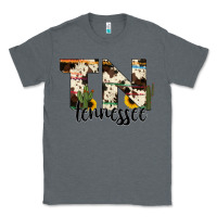Charcoal Heather tenesse state cowhide serape cactus Classic Tee - RanaPortraitStore