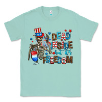 Seafoam dead inside but its freedom Classic Tee - AdoDesignShop